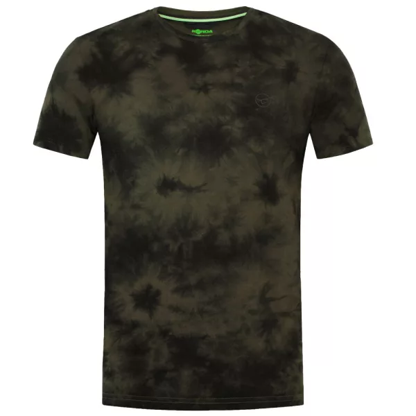 Korda Tie Dye Temno olivna majica L