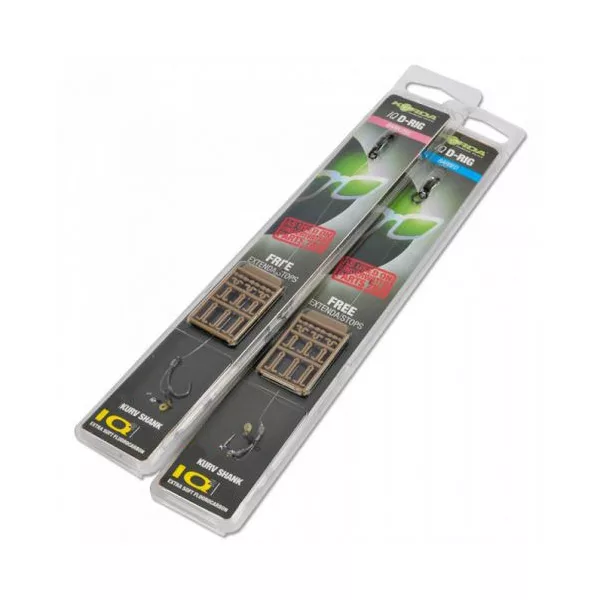 Korda IQ D Rig Size 6 B Kurv 12lb - vnaprej vezana kraparska predvezica