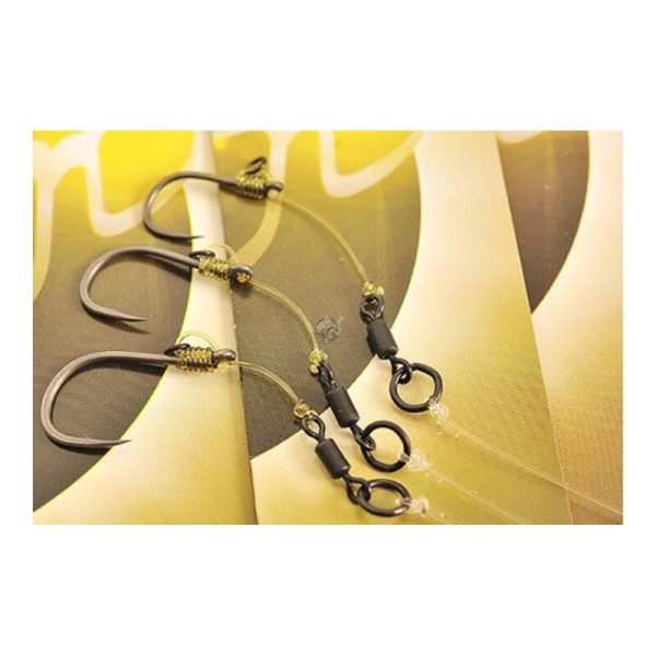 Korda Hinge Rig size 6 Choddy Barbless MT 25lb-IQ2 20lb - vnaprej vezan kraparski kavelj