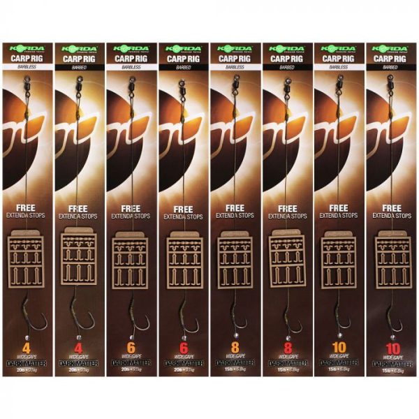 Korda Dark Matter Rig velikost 2 brez brade