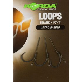   Korda Loop Rigs Size 4 Krank 18lb - predvezana vrvica za boili kavelj - predvezana vrvica za boili kavelj