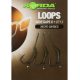 Korda Loop Rigs Size 4 DF Wide Gape X 18lb - predvezana vrvica za boili kavelj