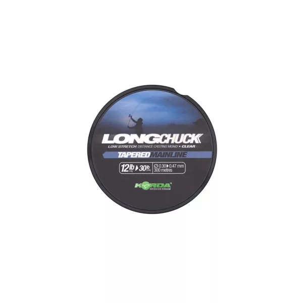 Korda LongChuck Prozorna 0,30-0,47mm 300m Monofilna glavna vrvica