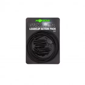   Korda Dark Matter Action Pack Silt - set sponk za svinec v barvi mulja