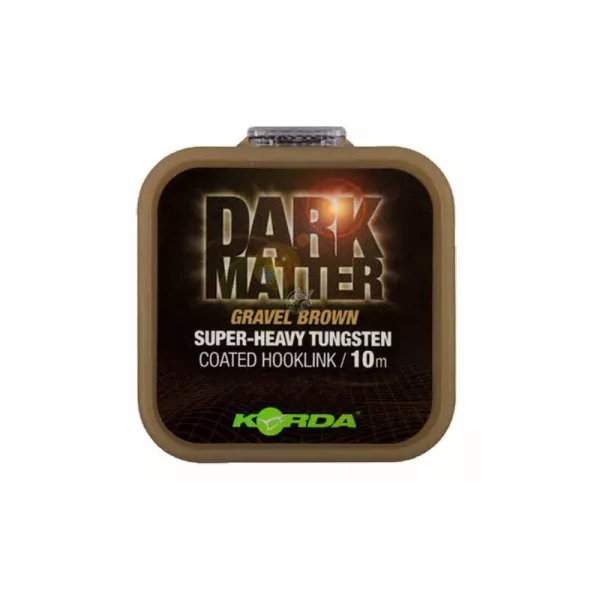 Korda Dark Matter Tungsten Coated Braid Brown 25lb 10m