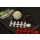 Korda Floss Caps White/Red - bojli zamašek