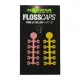 Korda Floss Caps Pink/Yellow - bojli zamašek