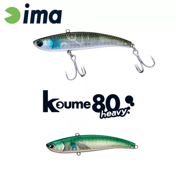 Ima Koume Vibration 80 Heavy 8cm 20gr 120 Gold Mullet Wobbler