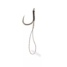   Korum Barbless Hook Hairs With Quickstops - Velikost 16 Monofil predvezana trnka