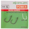 Korum Xpert Power - Micro-barbed (size 6) Feeder trnek