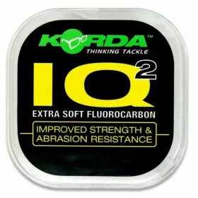   Korda IQ Extra Soft Fluorocarbon Hooklink 12lb - fluorokarbonska kraparska predvezica