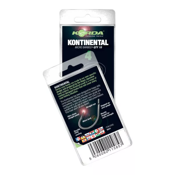 Korda Kontinental Hook Size 10