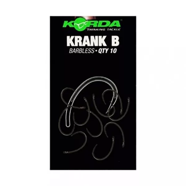 Korda Krank Barbless 2 ušesa, Kavelj brez brade 10 kos