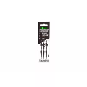   Korda Kable Leadcore Leader Hybrid 50cm Gravel Sponka za svinec 3db
