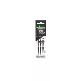   Korda Kable Leadcore Leader Hybrid 50cm Weed Sponka za svinec 3db
