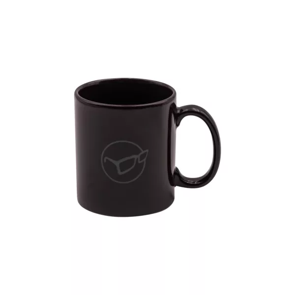 Korda - Mug Glasses Logo Olive - skodelica z olivnim logotipom očal