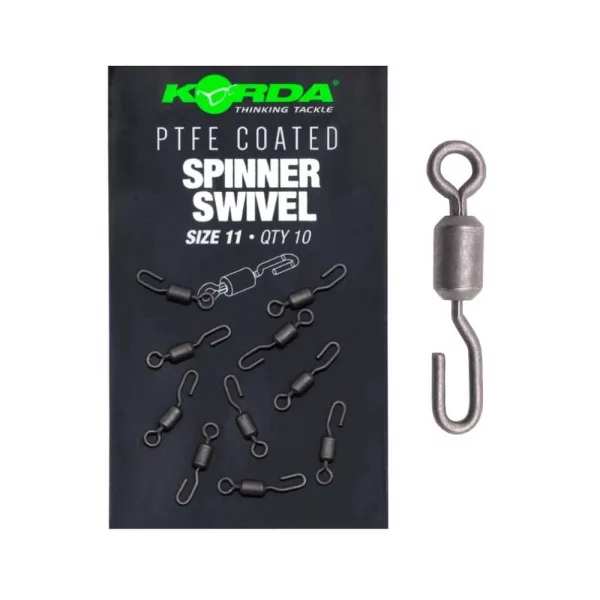 Korda PTFE Spinner Swivel XX 11 Vrtljiv Obroček 10 kos