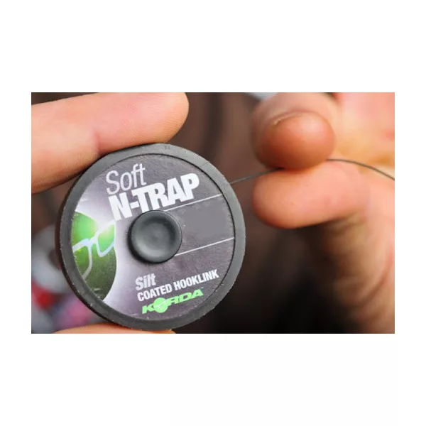 Korda N-Trap Semi Stiff 20lb Silt - kraparski predvez