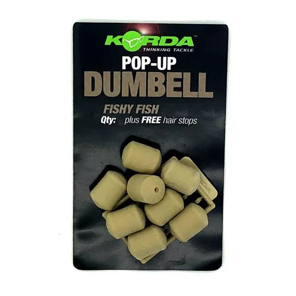 Korda Pop-up Dumbell Fishy Fish (16mm) - 5 kos - imitacija vabe
