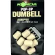 Korda Pop-up Dumbell Banoffee (12mm) - 8 kos - imitacija vabe