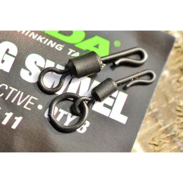 Korda Kwik Change Swivel size 11 Ring - vrtljivka s kariko in hitro sponko