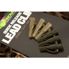 Korda Quick Release Clip Clay / Gravel - svinčena sponka