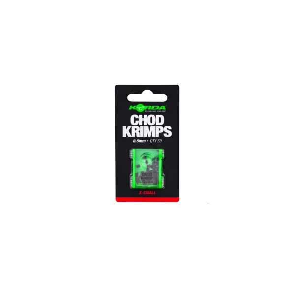 Korda Spare Chod Krimps 0,5mm Cevi za stiskanje 50 kosov