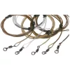 Korda Dark Matter Leader Ring Swivel Gravel Vnaprej vezana oprema za bojliske
