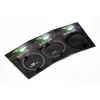 Korda Dark Matter Leader Ring Swivel Gravel Vnaprej navezana boilis vrvica 50cm