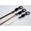Korda Dark Matter Leader Ring Swivel Gravel Vnaprej navezana boilis vrvica 50cm