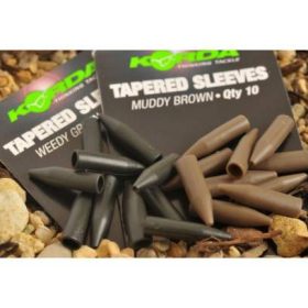 Korda Tapered Silicone Sleeve Brown - silikonski tulec