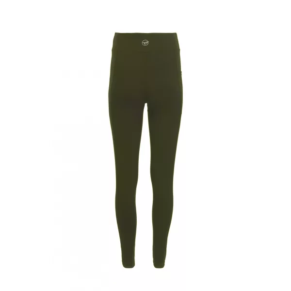 Korda Dark Olive Womens Leggings Női Aláöltöző Nadrág XS