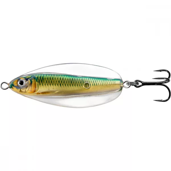 Livetarget Erratic Shiner Spoon Zlato/Zelena 14gr 6cm Kolebljivka