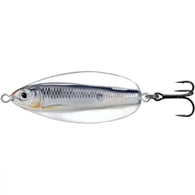   Livetarget Erratic Shiner Spoon Svetleče/Črna 14gr 6cm Kolebljivka