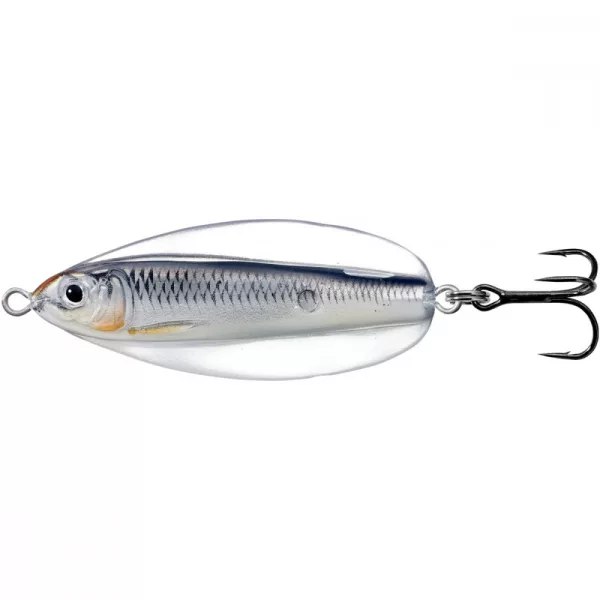 Livetarget Erratic Shiner Spoon Svetleče/Črna 21gr 7cm Kolebljivka