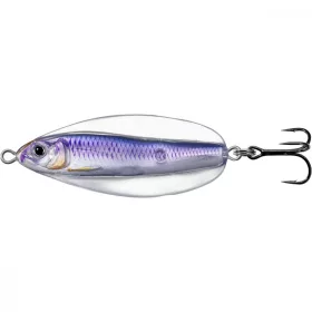   Livetarget Erratic Shiner žlica Srebrna/Vijolična 21gr 7cm Nihajna žlica