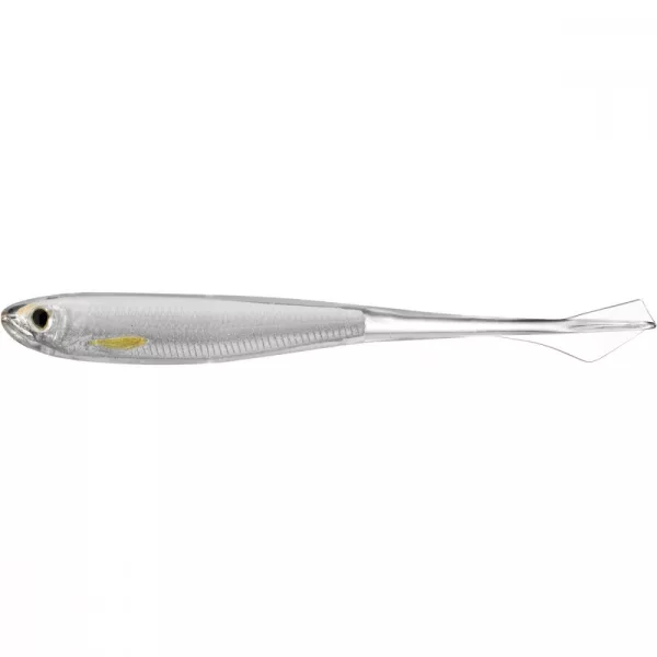 Livetarget Ghost Tail Minnow Dropshot Bait Silver/Pearl 9,5cm Gumijasta riba