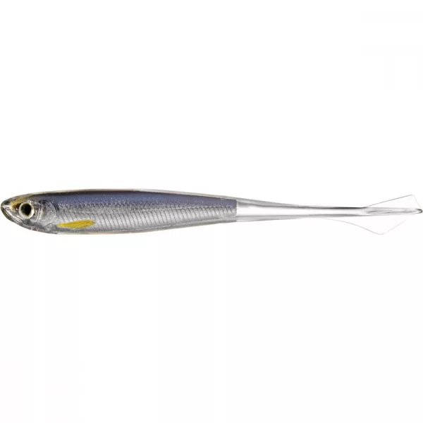 Livetarget Ghost Tail Minnow Dropshot Bait Silver/Smoke 9,5cm Gumijasta riba