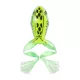 Livetarget Freestyle Frog Zelena-Bela 5cm Imitacija žabe 4kos