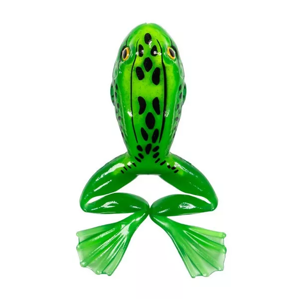 Livetarget Freestyle Frog 2.0 Zeleno-Rumena 5,0cm Plavajoča Imitacija Žabe