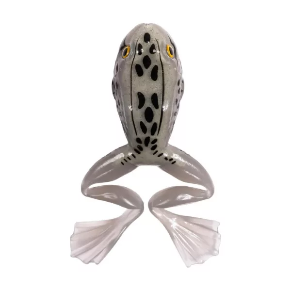 Livetarget Freestyle Frog Grey-White 5cm Imitacija žabe 4 kos