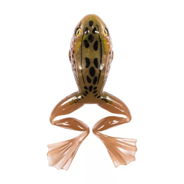 Livetarget Freestyle Frog Svetlo rjava-rjava 6cm Imitacija žabe 3kos