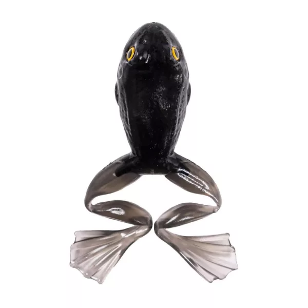 Livetarget Freestyle Frog Black-Black 6cm Imitacija žabe 3 kosi