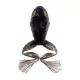 Livetarget Freestyle Frog Black-Black 6cm Imitacija žabe 3 kosi