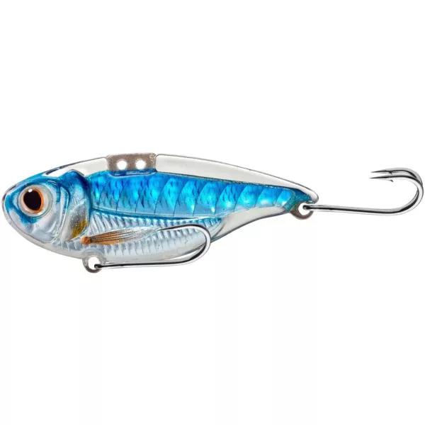Livetarget Sonic Shad Blade Vaba Srebrno-Modra 5,5cm 7gr Vertikalna Umetna Vaba