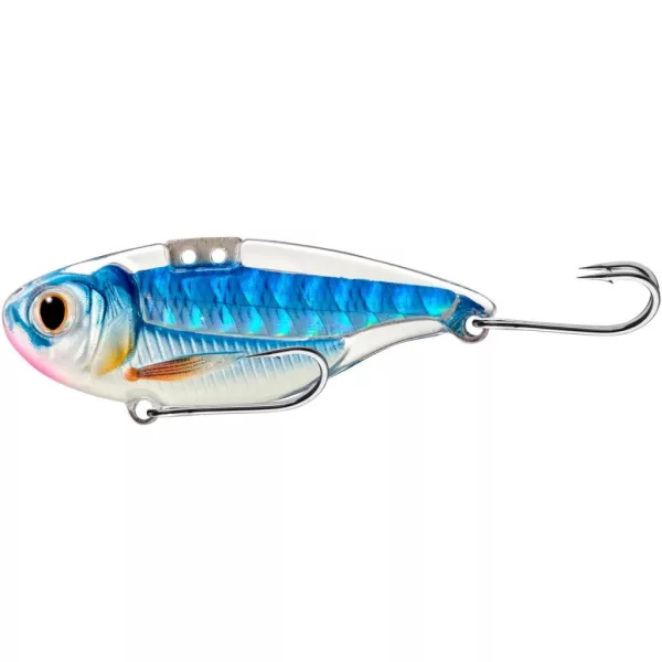 Livetarget Sonic Shad Blade Bait Svetleče-Modra 5,5cm 7gr Vertikalna Vaba
