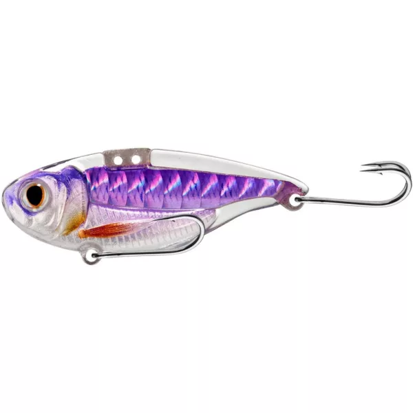 Livetarget Sonic Shad Blade Bait Vijolično-Črna 5,5cm 7gr Vertikalna Umetna Vaba