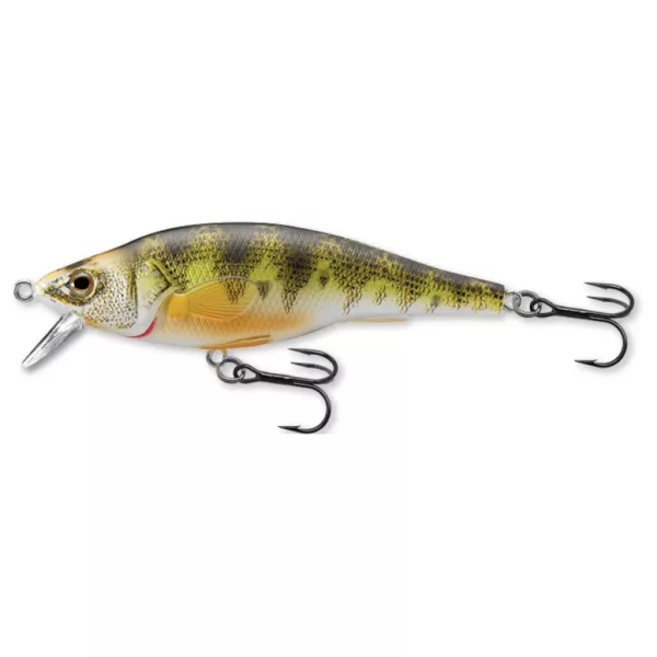 Livetarget Jerkbait rumenega ostriža Naravno mat suspendirajoče 7,3cm 11gr Vobler
