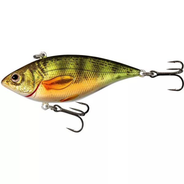 Livetarget Rattlebait rumenega ostriža Kovinsko sijoče 6cm 11gr Potapljajoče Vobler