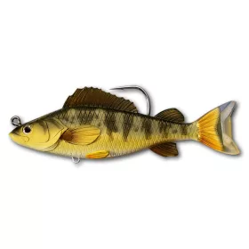   Livetarget Vobler za rumenega ostriža Zlato-olivna 11,3cm 21gr Plastična vaba